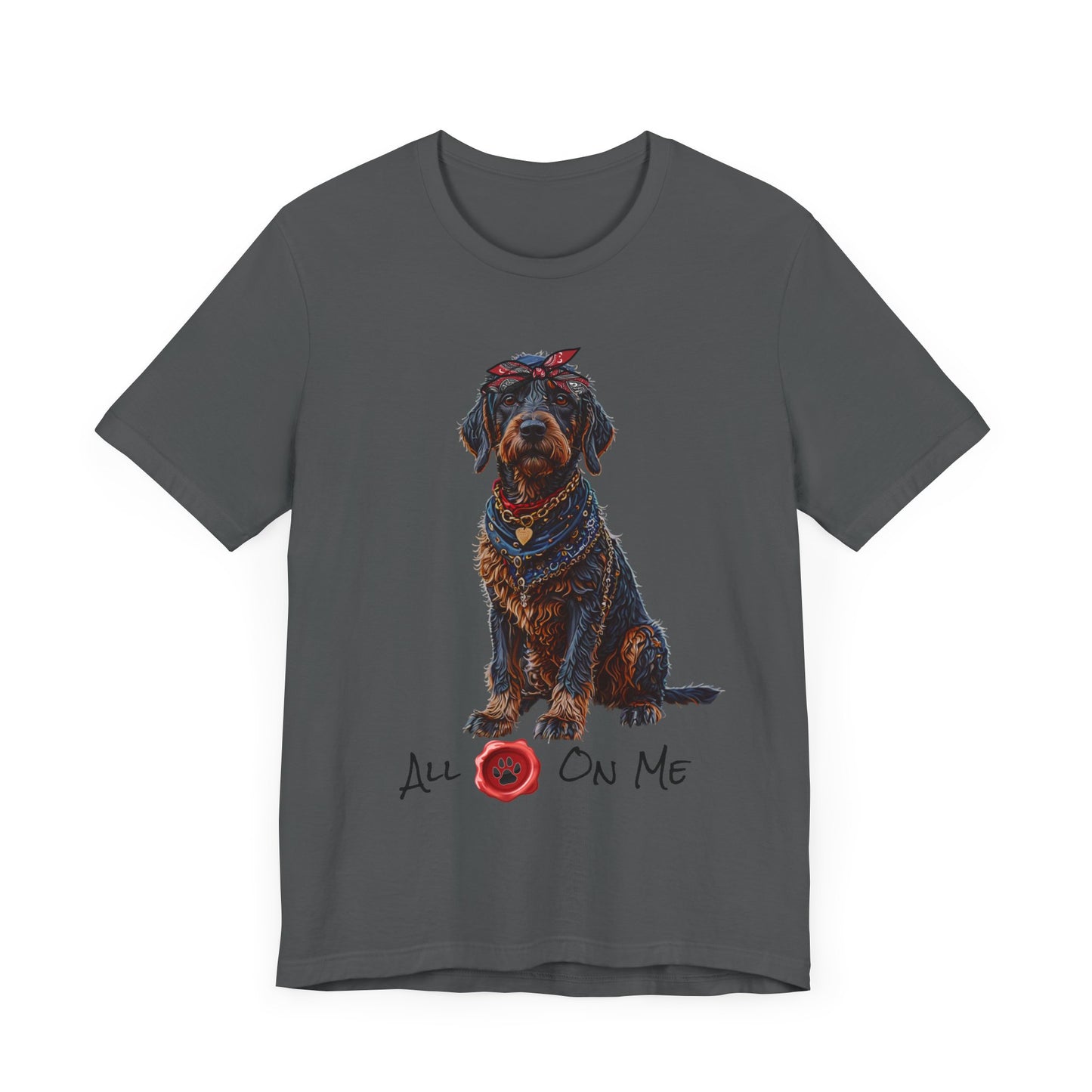 All Paws on me (2Pac) Unisex Jersey Short Sleeve Tee