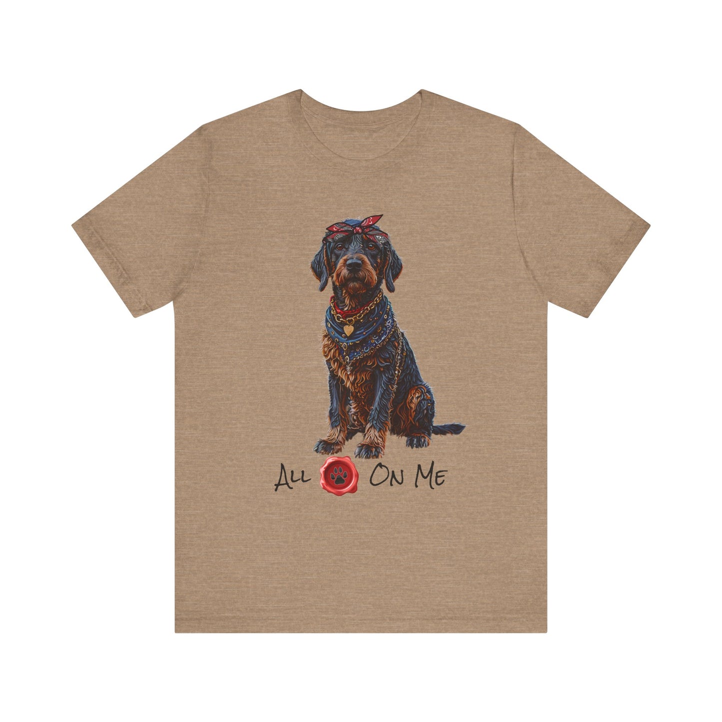 All Paws on me (2Pac) Unisex Jersey Short Sleeve Tee