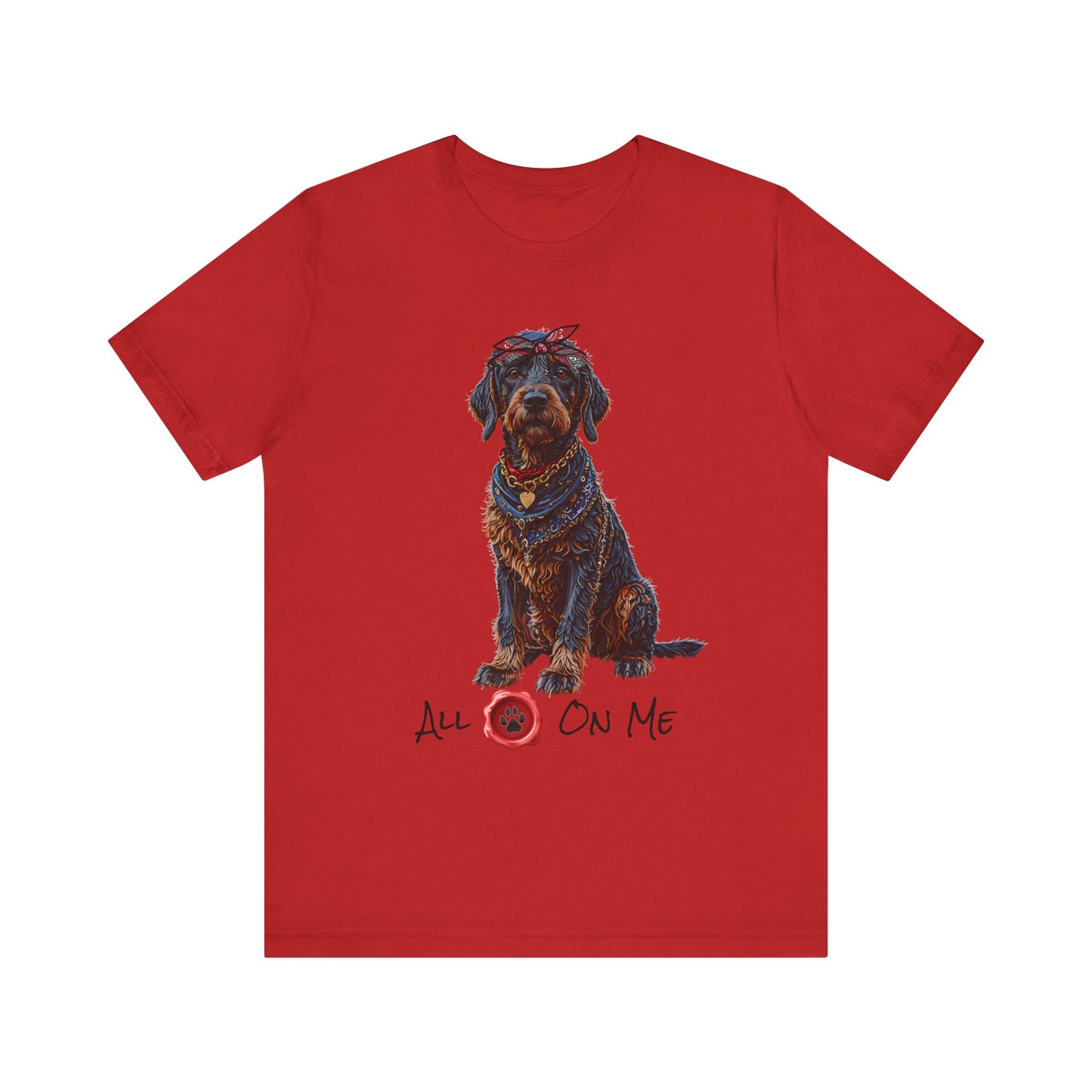 All Paws on me (2Pac) Unisex Jersey Short Sleeve Tee