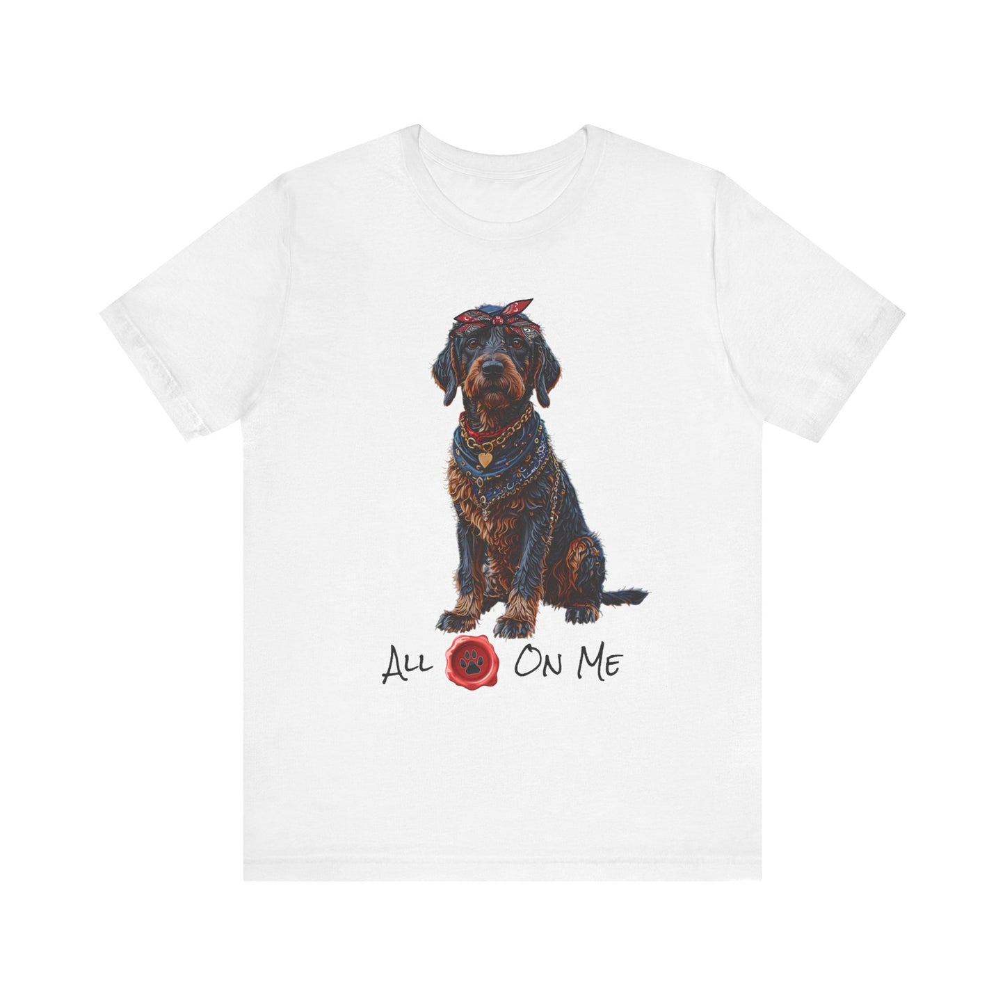 All Paws on me (2Pac) Unisex Jersey Short Sleeve Tee