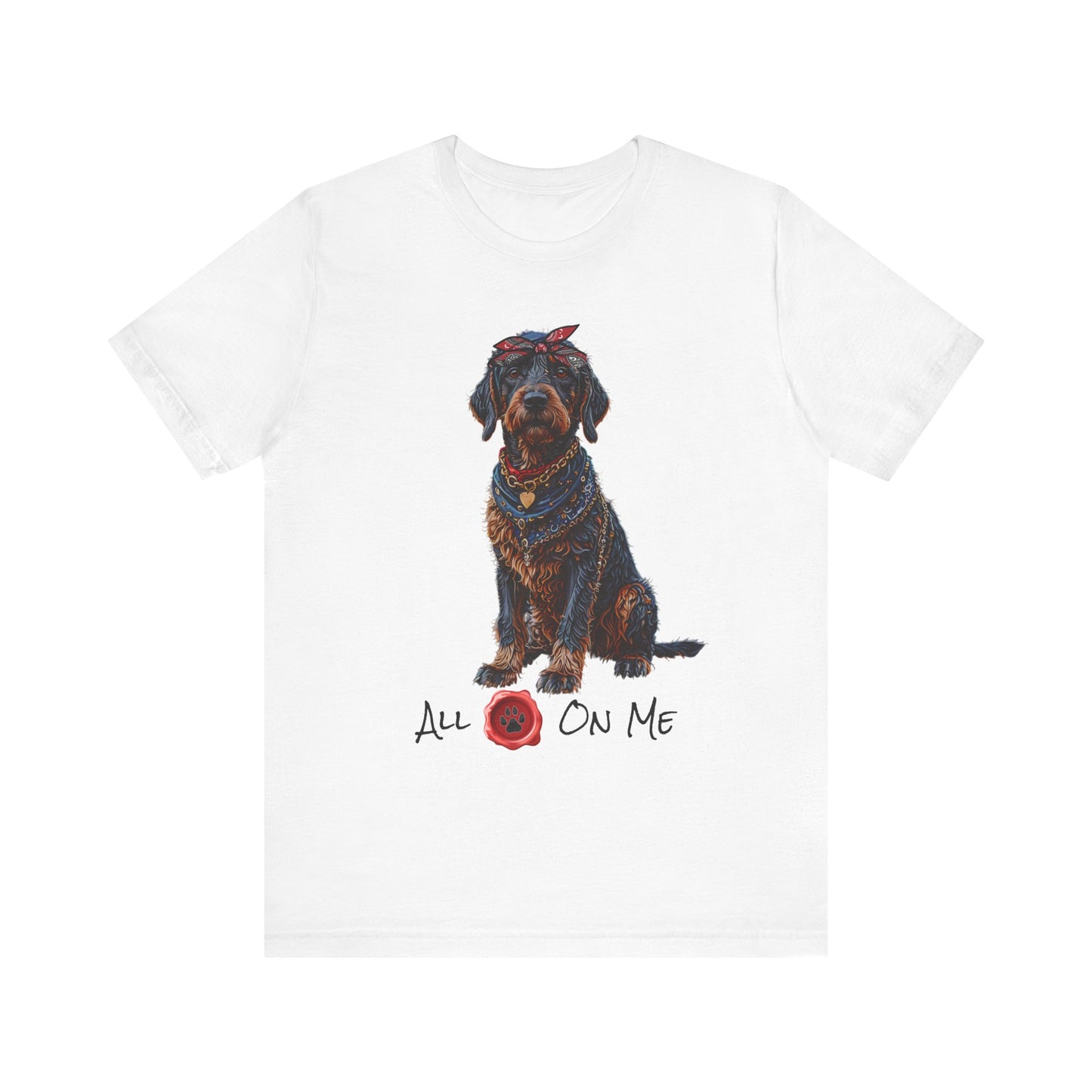 All Paws on me (2Pac) Unisex Jersey Short Sleeve Tee