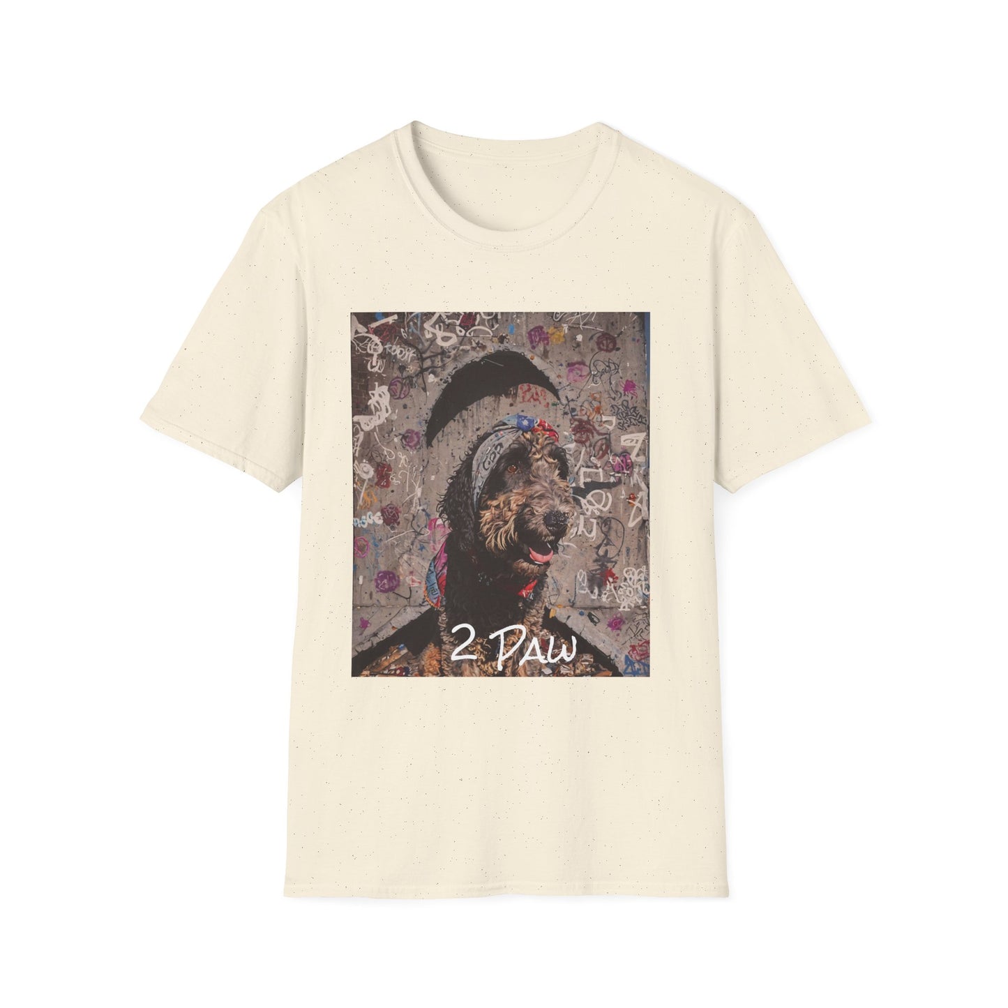 2- Paws Unisex Softstyle T-Shirt