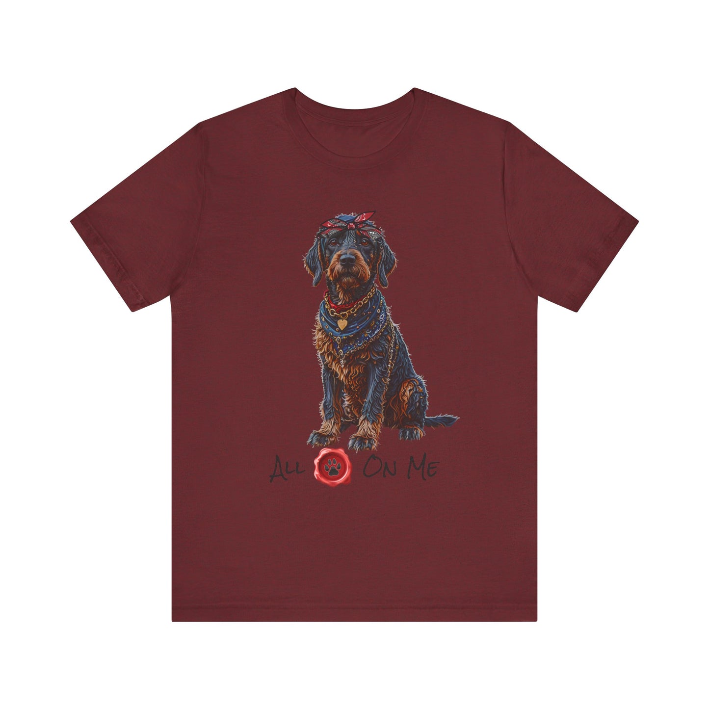 All Paws on me (2Pac) Unisex Jersey Short Sleeve Tee