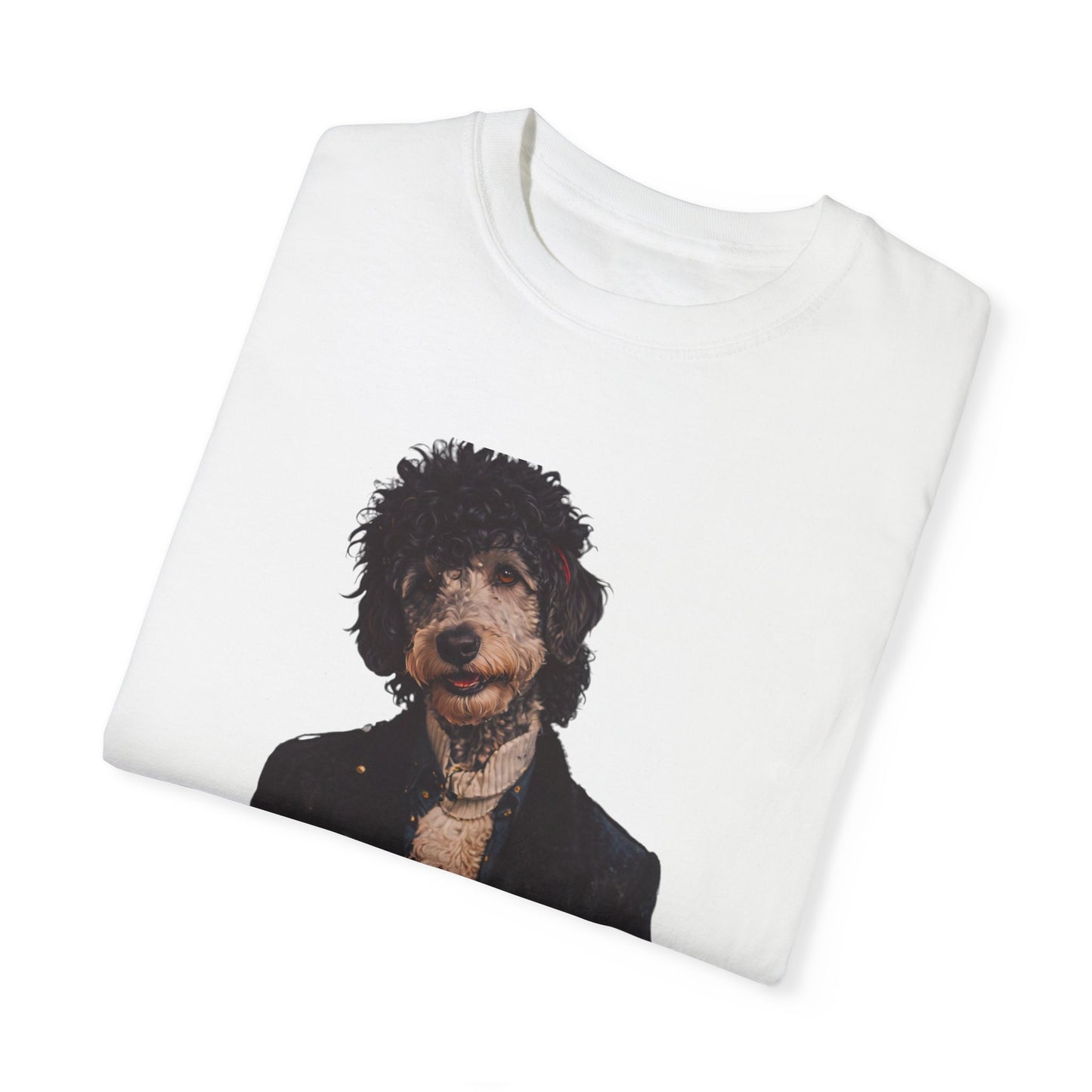 Bleu Doggy Unisex T-shirt - Playful Band Design